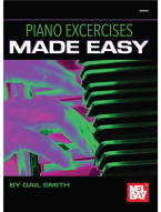 Gail Smith: Piano Exercises Made Easy (noty na snadný sólo klavír)