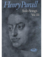 Henry Purcell: Solo Songs Volume III (noty na zpěv, cembalo)