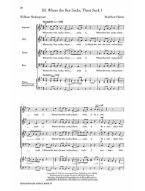 Matthew Harris: Shakespeare Songs Book VI - SATB (noty na sborový zpěv) - SADA 5 ks