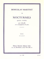 Bohuslav Martinů: Nocturnes For Cello And Piano H189 (noty na violoncello, klavír)