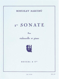 Bohuslav Martinů: Sonata No.1 For Cello And Piano H277 (noty na violoncello, klavír)