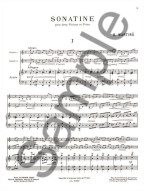 Bohuslav Martinů: Sonatine For Two Violins And Piano H198 (noty na 2 housle, klavír)