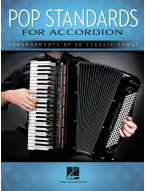 Pop Standards For Accordion: Arrangements Of 20 Classic Songs (noty na akordeon)