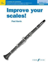 Paul Harris: Improve your scales! Clarinet Grades 1-3 (noty na klarinet)