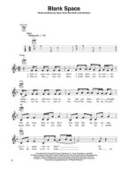 Taylor Swift: Ukulele Play-Along (noty, melodická linka, akordy) (+audio)