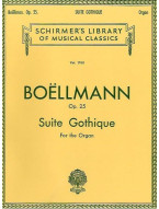 Leon Boellmann: Suite Gothique Op.25 (noty na varhany)