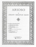 J.S. Bach: Arioso For Violin or Cello and Piano (noty na housle n. violoncello, klavír)