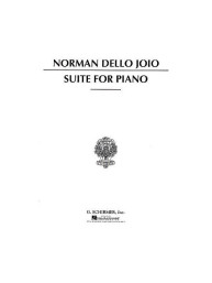 Norman Dello Joio: Suite For Piano (noty na sólo klavír)