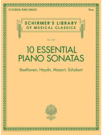 10 Essential Piano Sonatas – Beethoven, Haydn, Mozart, Schubert (noty na sólo klavír)