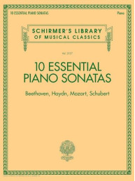 10 Essential Piano Sonatas – Beethoven, Haydn, Mozart, Schubert (noty na sólo klavír)