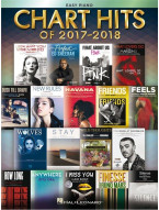 Chart Hits Of 2017-2018 (noty na snadný sólo klavír)