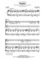 John Lennon: Imagine - SATB (noty na sborový zpěv, klavír) - SADA 5 ks