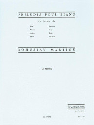 Bohuslav Martinů: Préludes (noty na sólo klavír)