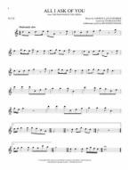 The Songs Of Andrew Lloyd Webber (noty na příčnou flétnu)