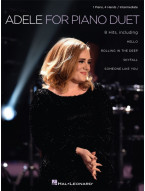 Adele For Piano Duet (noty na čtyřruční klavír)