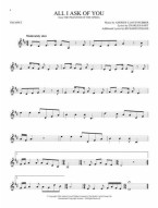 The Songs Of Andrew Lloyd Webber (noty na trubku)