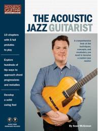 Sean McGowan: The Acoustic Jazz Guitarist (noty, tabulatury na kytaru)(+audio/video)