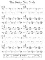Josiah Garrett: Slap Bass Encyclopedia (noty na baskytaru)(+audio)