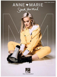 Anne-Marie: Speak Your Mind (noty na klavír, zpěv, akordy na kytaru)