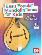 Easy Popular Mandolin Tunes For Kids (noty, tabulatury na mandolínu)(+audio)