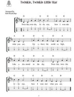Easy Popular Mandolin Tunes For Kids (noty, tabulatury na mandolínu)(+audio)