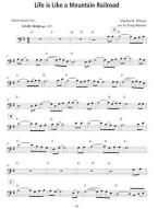 100 Gospel Songs And Hymns For Cello And Guitar (noty na violoncello, akordy na kytaru)