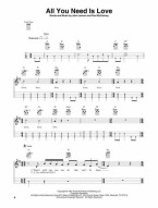 The Beatles For Baritone Ukulele (noty, melodická linka, akordy)