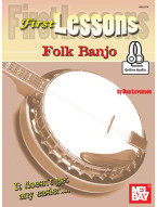 First Lessons Folk Banjo (noty, tabulatury na banjo)