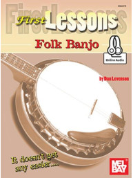 First Lessons Folk Banjo (noty, tabulatury na banjo)