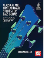 Classical And Contemporary Studies For Bass Guitar (noty, tabulatury na baskytaru)(+audio)