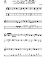 Tunes From 17th Century Scotland (noty, tabulatury na mandolínu)(+audio)