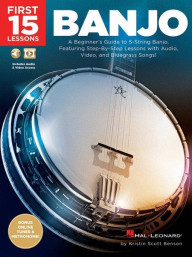 First 15 Lessons – Banjo (tabulatury na banjo)(+audio/video)