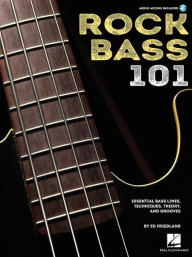 Ed Friedland: Rock Bass 101 (noty, tabulatury na baskytaru)(+audio)