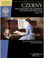 Carl Czerny: 100 Progressive Studies for the Piano, Op. 139 (noty na sólo klavír)
