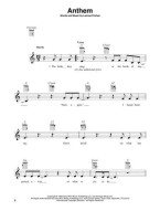 Leonard Cohen For Ukulele (noty, melodická linka, akordy)