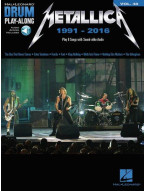 Drum Play-Along 48: Metallica 1991-2016 (noty na bicí) (+audio)