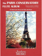 Paris Conservatory Flute Album: 16 Short Lyric Pieces For Flute And Piano (noty na příčnou flétnu, klavír)