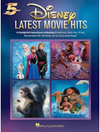 Five Finger Piano Songbook: Disney Latest Movie Hits (noty na pětiprstý klavír)