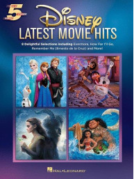 Five Finger Piano Songbook: Disney Latest Movie Hits (noty na pětiprstý klavír)