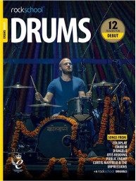 Rockschool: Drums Debut 2018+ (noty na bicí) (+audio)
