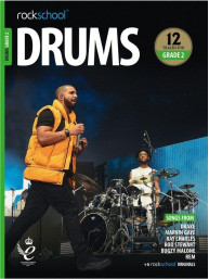 Rockschool: Drums Grade 2 2018+ (noty na bicí) (+audio)