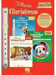 Disney Christmas: Learn & Play Recorder Pack (noty na zobcovou flétnu) (+nástroj)