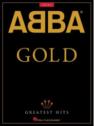 ABBA: Gold - Greatest Hits For Ukulele (noty, melodická linka, akordy)