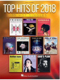 Top Hits Of 2018 (noty na snadný sólo klavír)