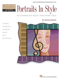 Composer Showcase: Mona Rejino - Portraits In Style (noty na sólo klavír)