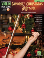 Violin Play-Along 77: Favorite Christmas Hymns (noty na housle) (+audio)
