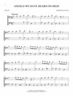 Christmas Carols For Two Cellos (noty na 2 violoncella)