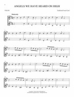 Christmas Carols For Two Violins (noty pro 2 housle)