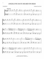 Christmas Carols For Two Trombones (noty na 2 pozouny)