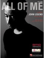 John Legend: All Of Me (noty na snadný sólo klavír)